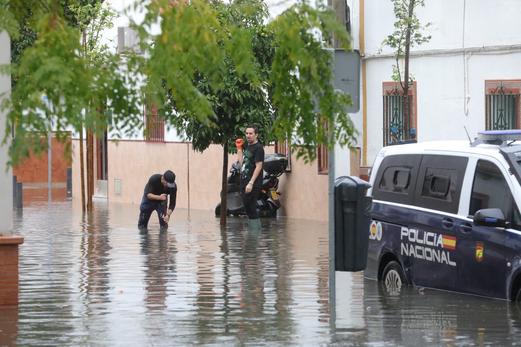 Fuertes lluvias en Sevilla: así afecta la borrasca a la ciudad