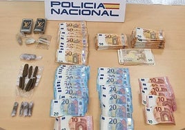 La Policía Nacional incauta 10 kilos de hachís ocultos en un coche en la AP-4 a la altura de Las Cabezas