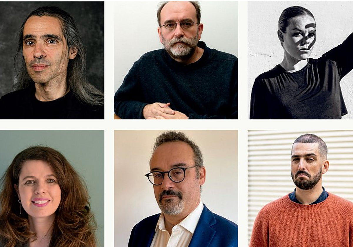 Los seis participantes del ciclo 'Cultura 360º' de la Fundación Unicaja de Sevilla