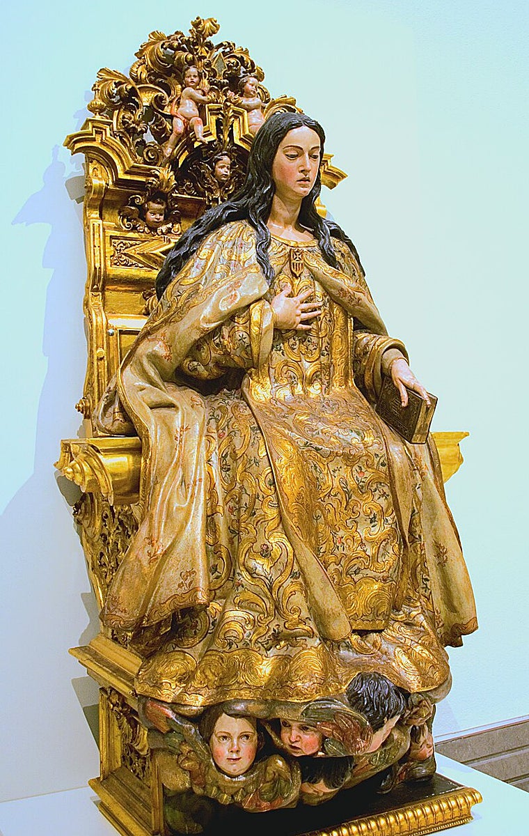 La Virgen Comendadora de la Merced de la capilla del Museo