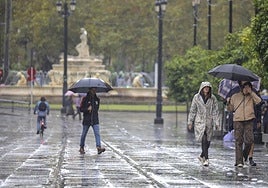 La Aemet anuncia una bajada de temperaturas y el regreso de las lluvias a Sevilla esta semana: estos serán los peores días