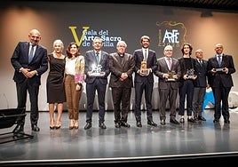 La quinta gala del Arte Sacro reconoce la excelencia del sector con el Premio Arfe para Antonio Ibáñez