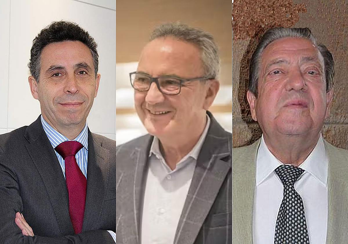 Manuel Domínguez de la Maza, Francisco Martínez-Cosentino y Nicolás Osuna
