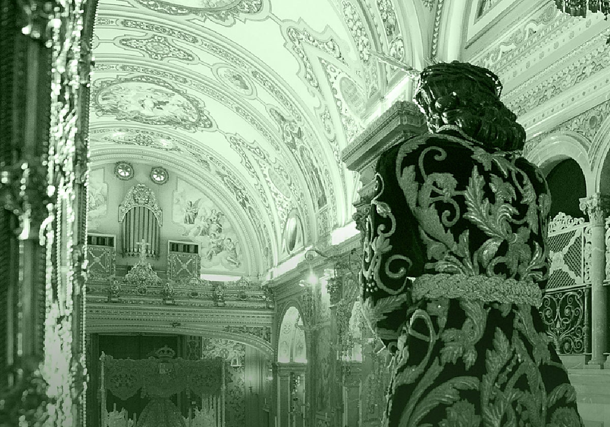 Los titulares de la Macarena en la basílica