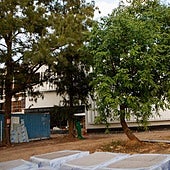 Una imagen de las obras del aulario