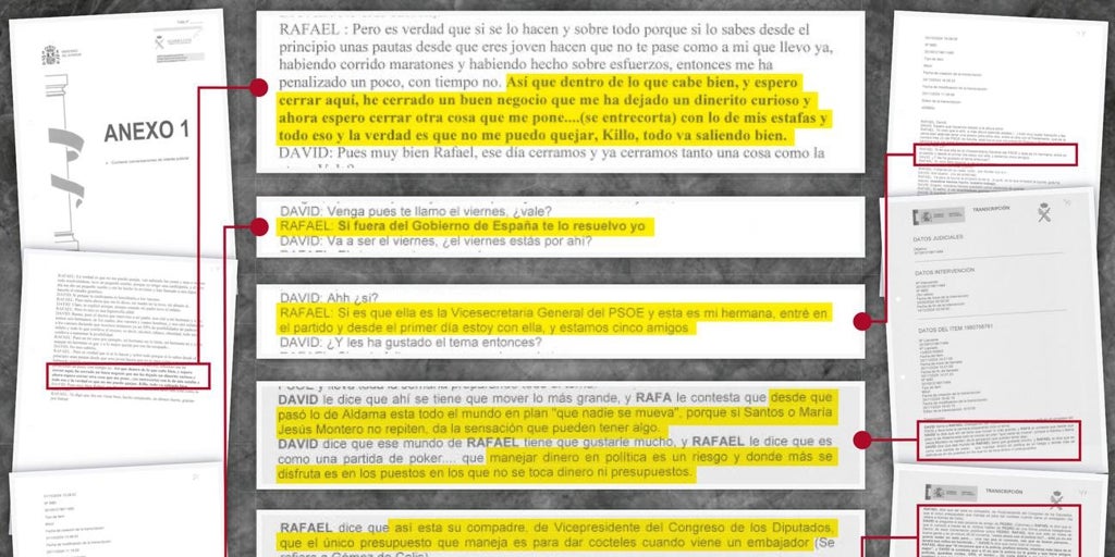 Los pinchazos de la Guardia Civil al fontanero Rafael Pineda: «Si fuera del Gobierno de España te lo resuelvo yo»