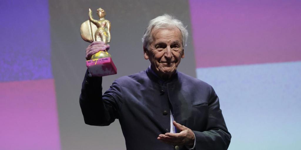 Costa-Gavras recibe el Giraldillo de Honor del Festival de Cine Europeo de Sevilla