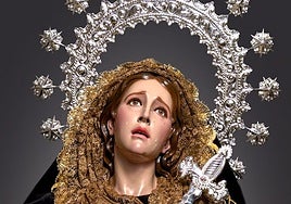 Alberto Pérez Rojas realiza una Virgen de los Dolores para Nebraska