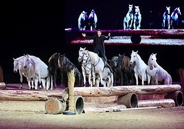 El espectáculo inaugural de Sicab homenajea la memoria de Álvaro Domecq Romero, «la persona más importante de la equitación española»