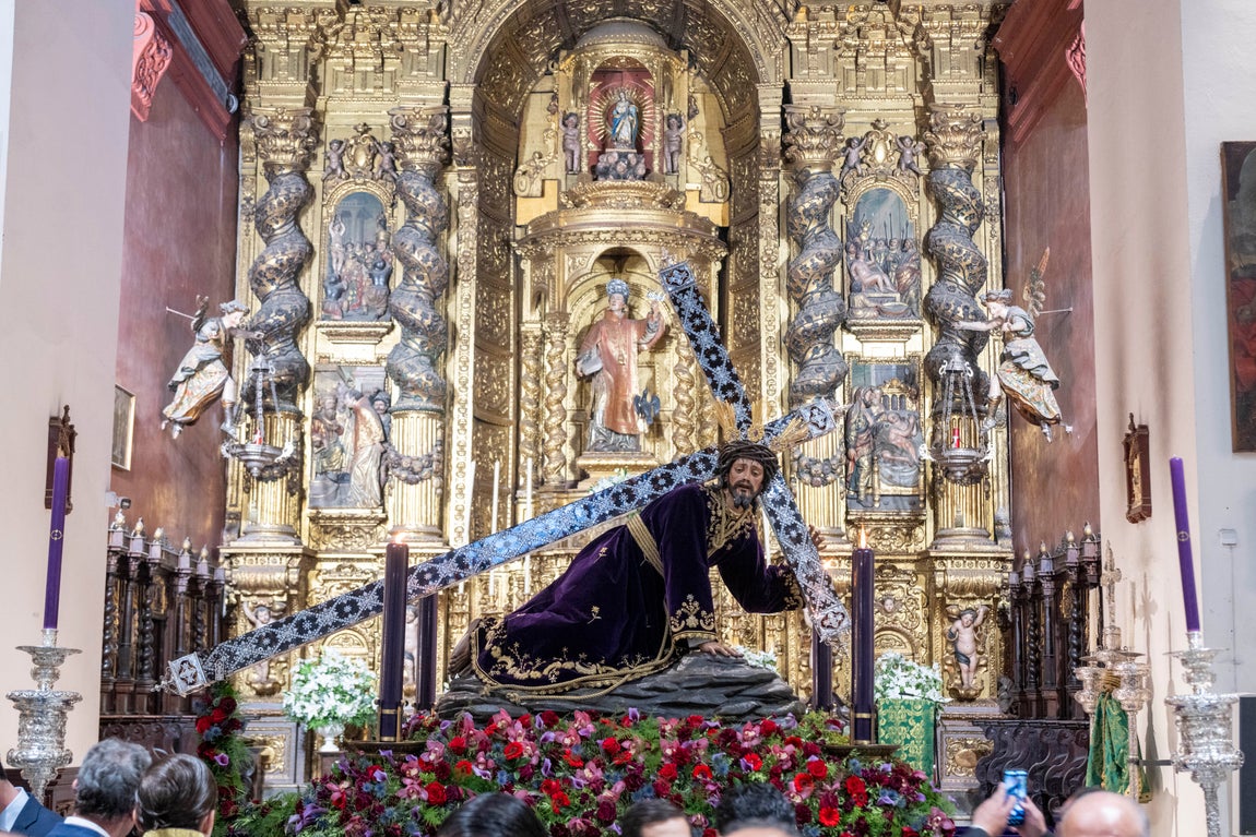 El traslado del Señor de las Penas al Buen Suceso, en imágenes