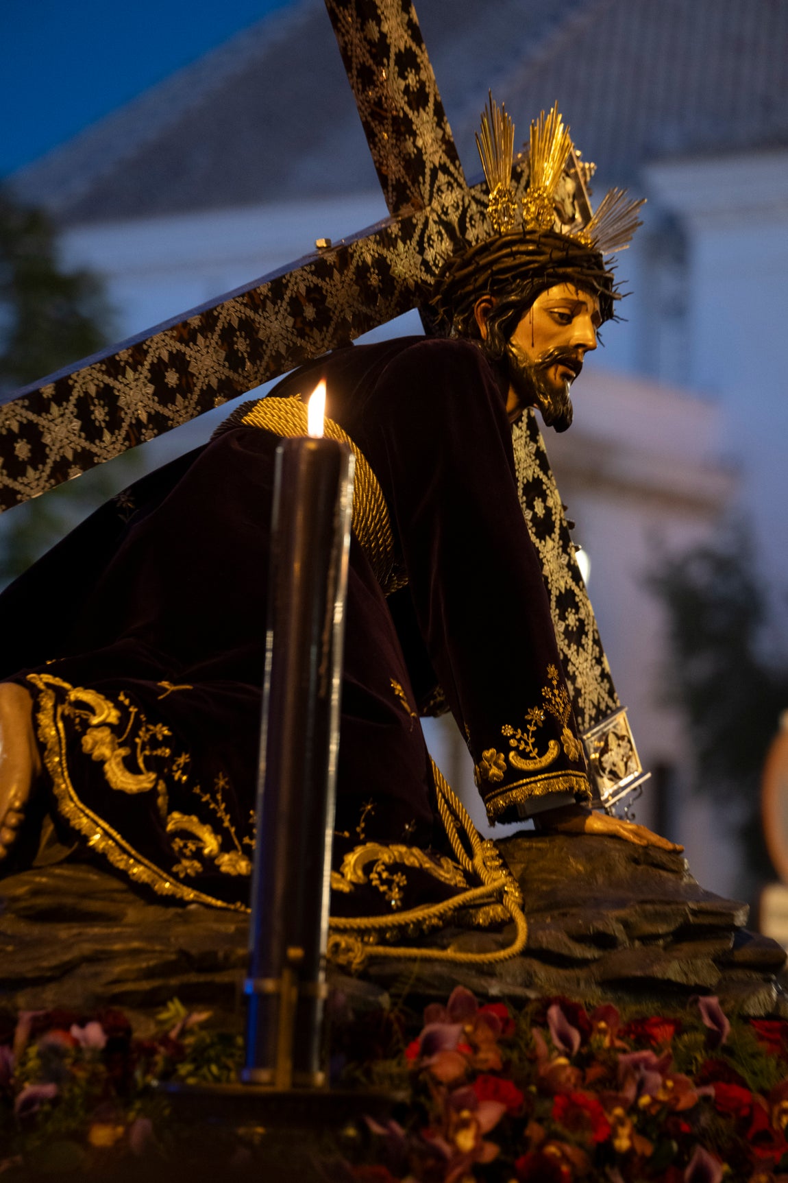 El traslado del Señor de las Penas al Buen Suceso, en imágenes