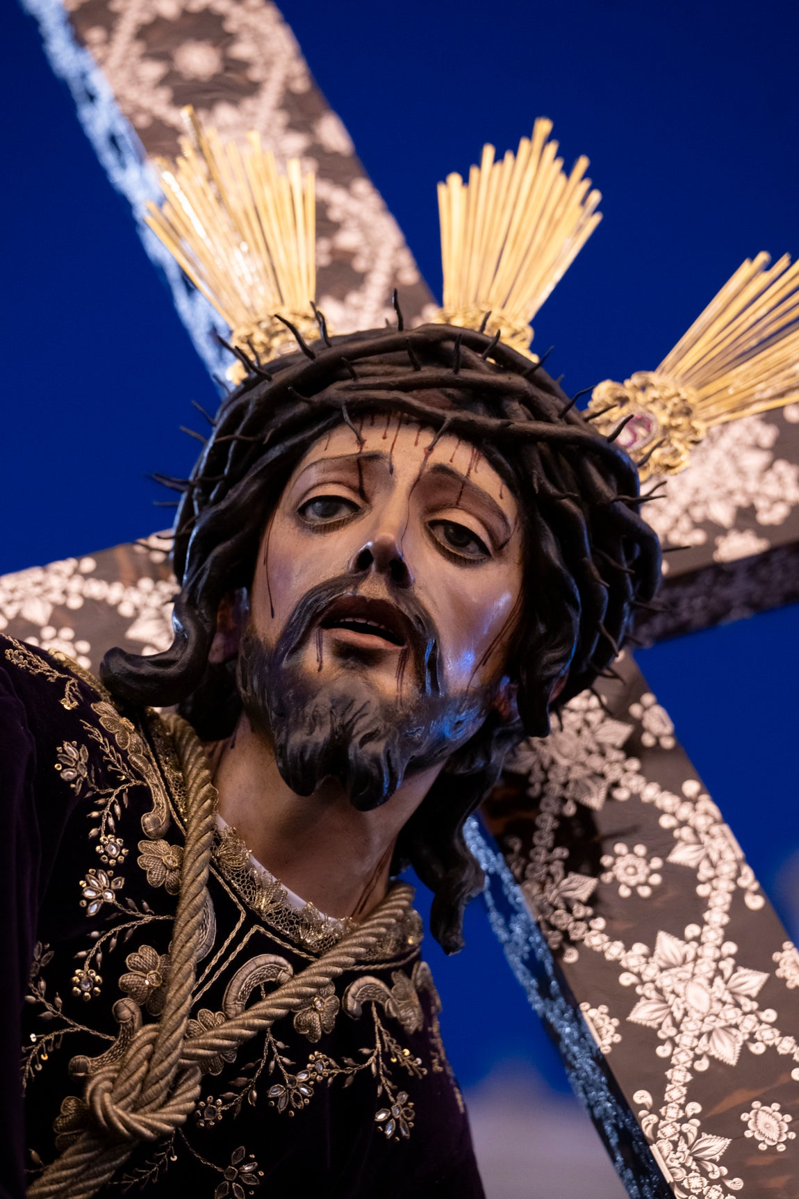 El traslado del Señor de las Penas al Buen Suceso, en imágenes