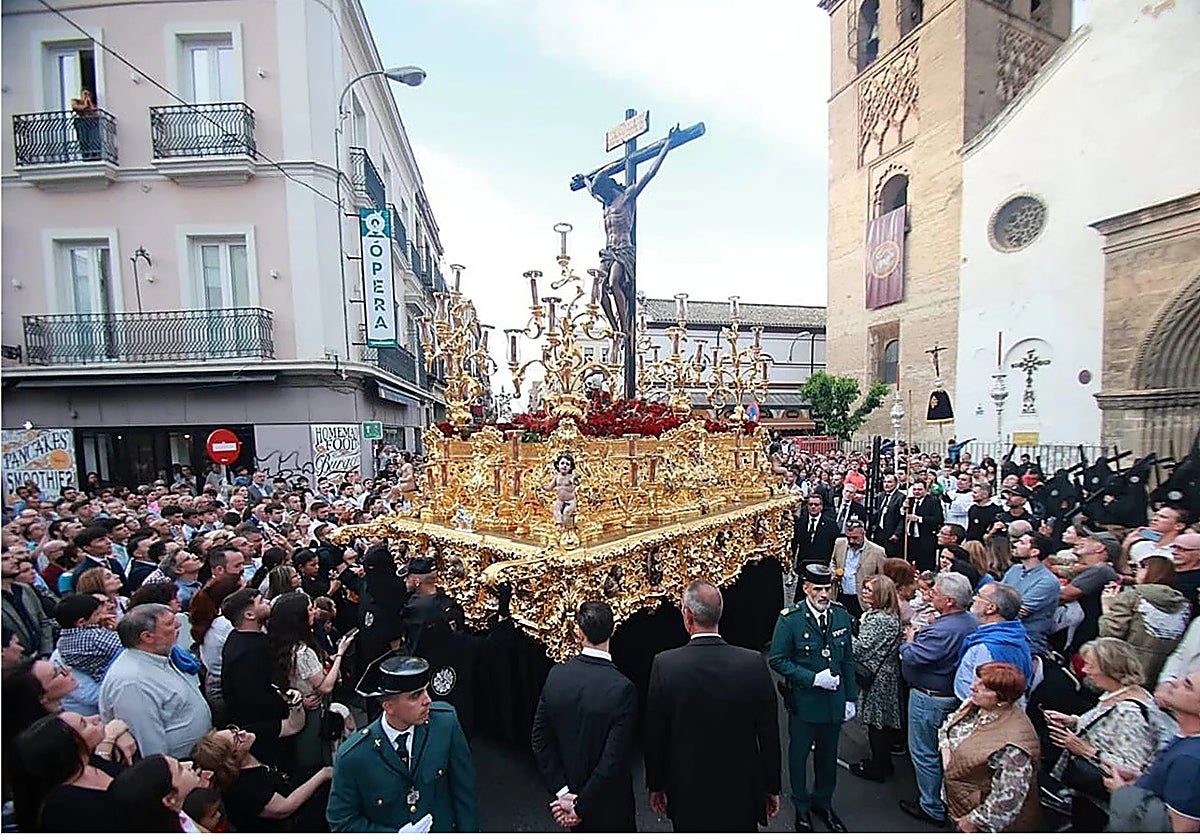 El Cristo de las Almas de los Javieres el Martes Santo