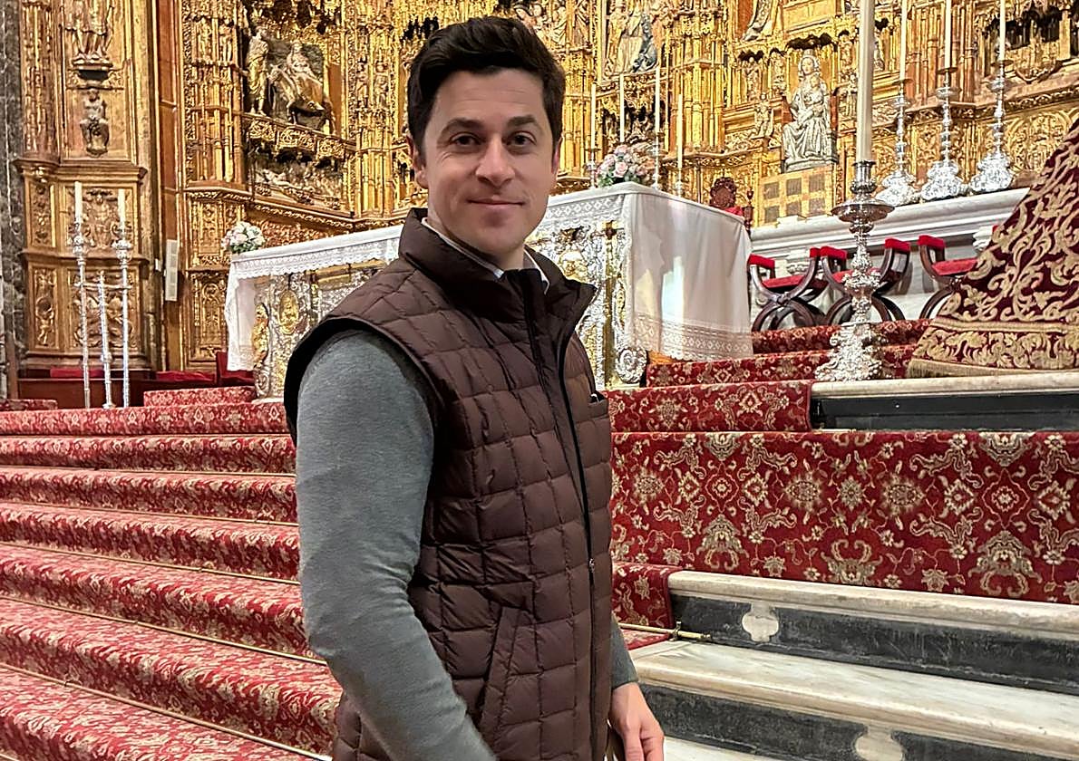 David Henrie en la Catedral de Sevilla