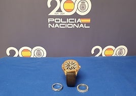 La Policía recupera el reloj y dos anillos, valorados en 150.000 euros, robados a un jugador turco en el estadio de la Cartuja