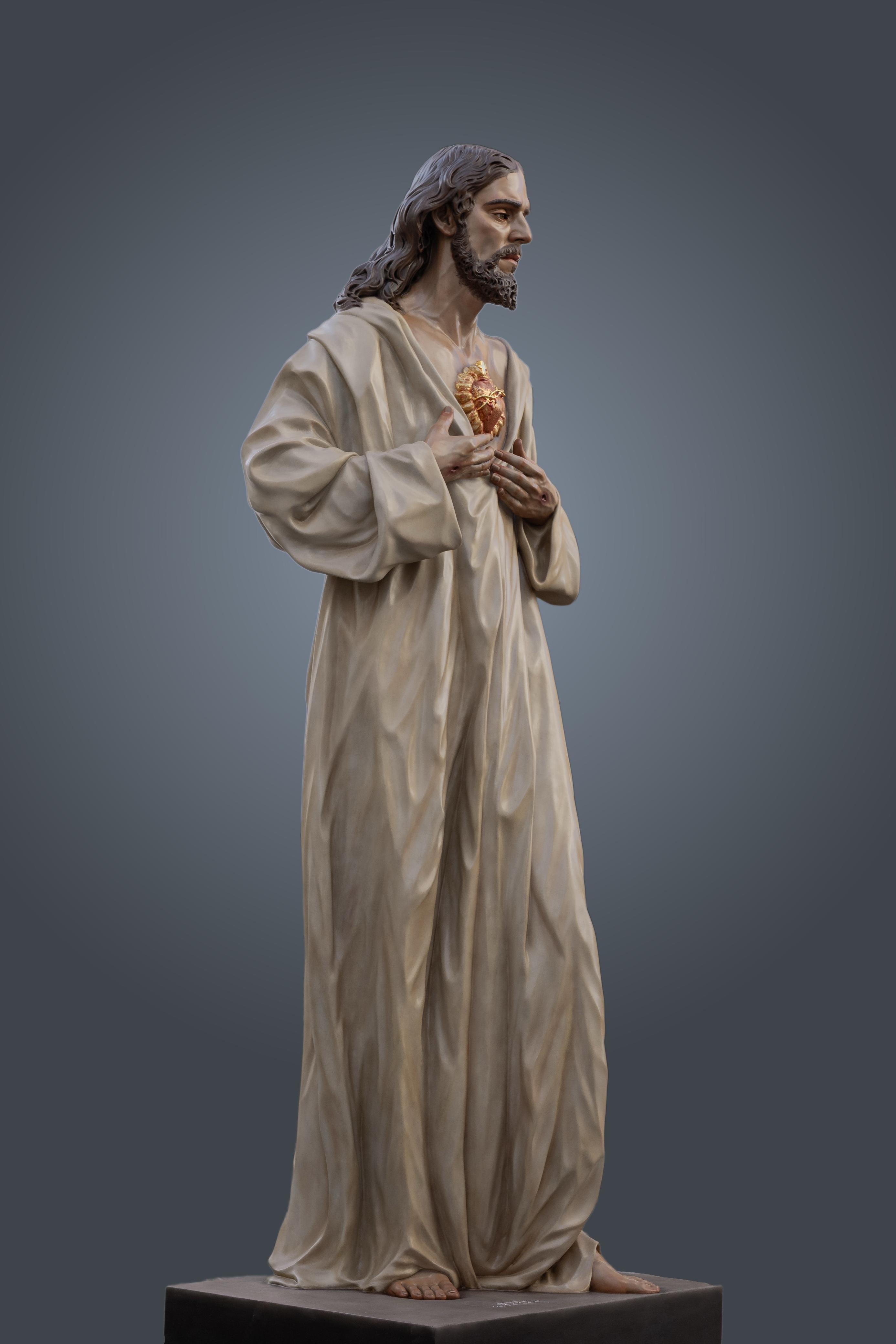 Las imágenes del Sagrado Corazón de Jesús de Martín Nieto