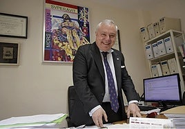 Fermín Vázquez, reelegido hermano mayor del Santo Entierro