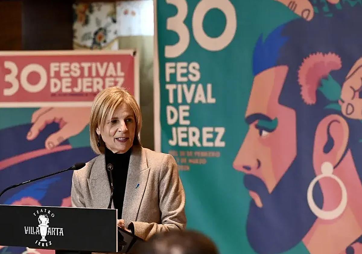 La alcaldesa de Jerez, María José García-Pelayo