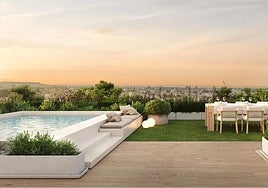 390 metros, piscina privada y garaje: así son los pisos del nuevo barrio de la Cruzcampo en Sevilla