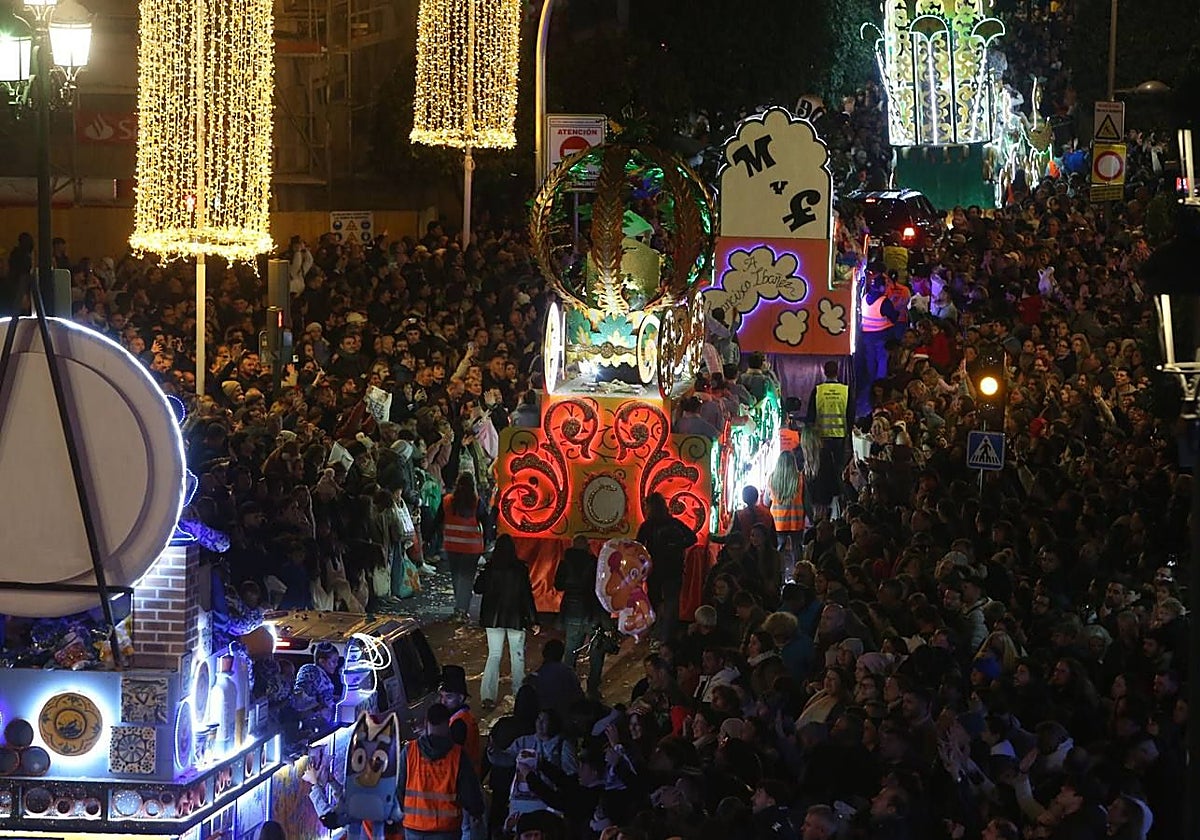Imagen de la última edición de la cabalgata de Reyes del Ateneo