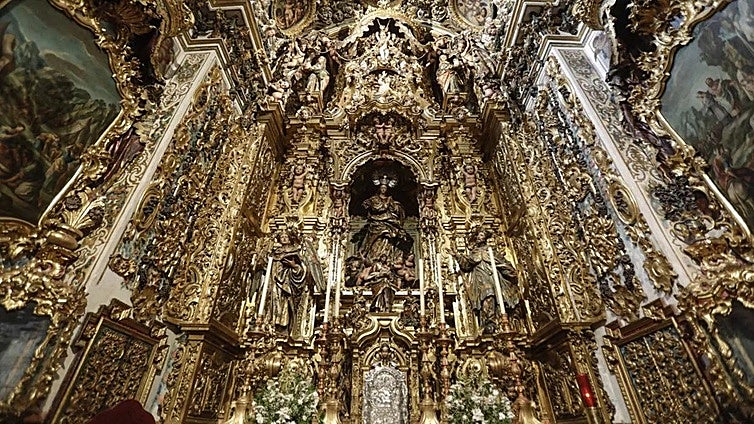 La Exaltación realizará labores de conservación en el retablo de la capilla sacramental de Santa Catalina