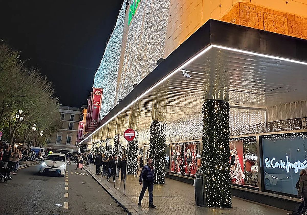 Fachada de El Corte Inglés