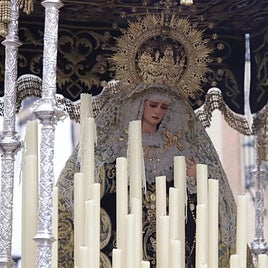 La Virgen de las Lágrimas de la Exaltación entrará en su templo cuando parte de la Madrugada esté en funcionamiento