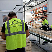 Instalaciones de Emerita en la explotación de Huelva