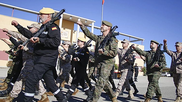 Sevilla, segunda ciudad que más reservistas recluta de toda España: «Es un honor servir al país»