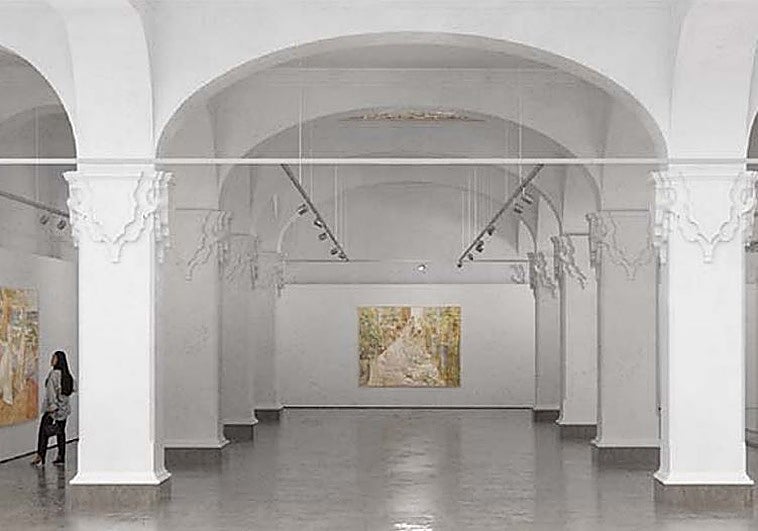 La sala de exposición del Apeadero, otro museo para el Alcázar