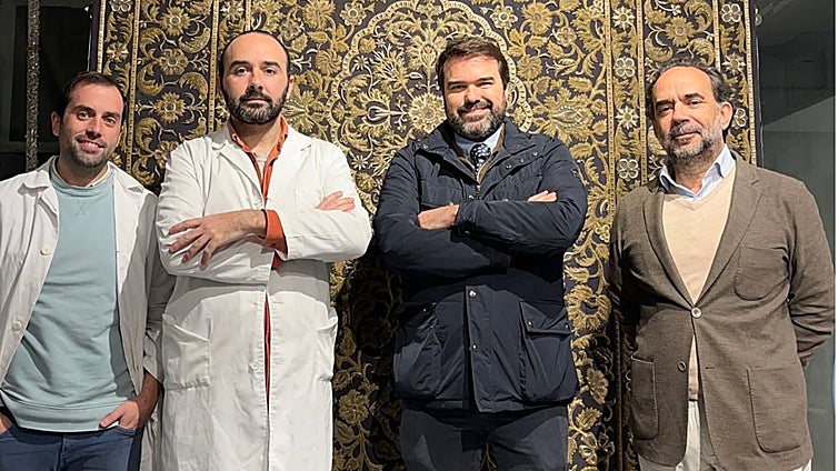 CYRTA restaura el techo de palio de la Virgen de Loreto de San Isidoro