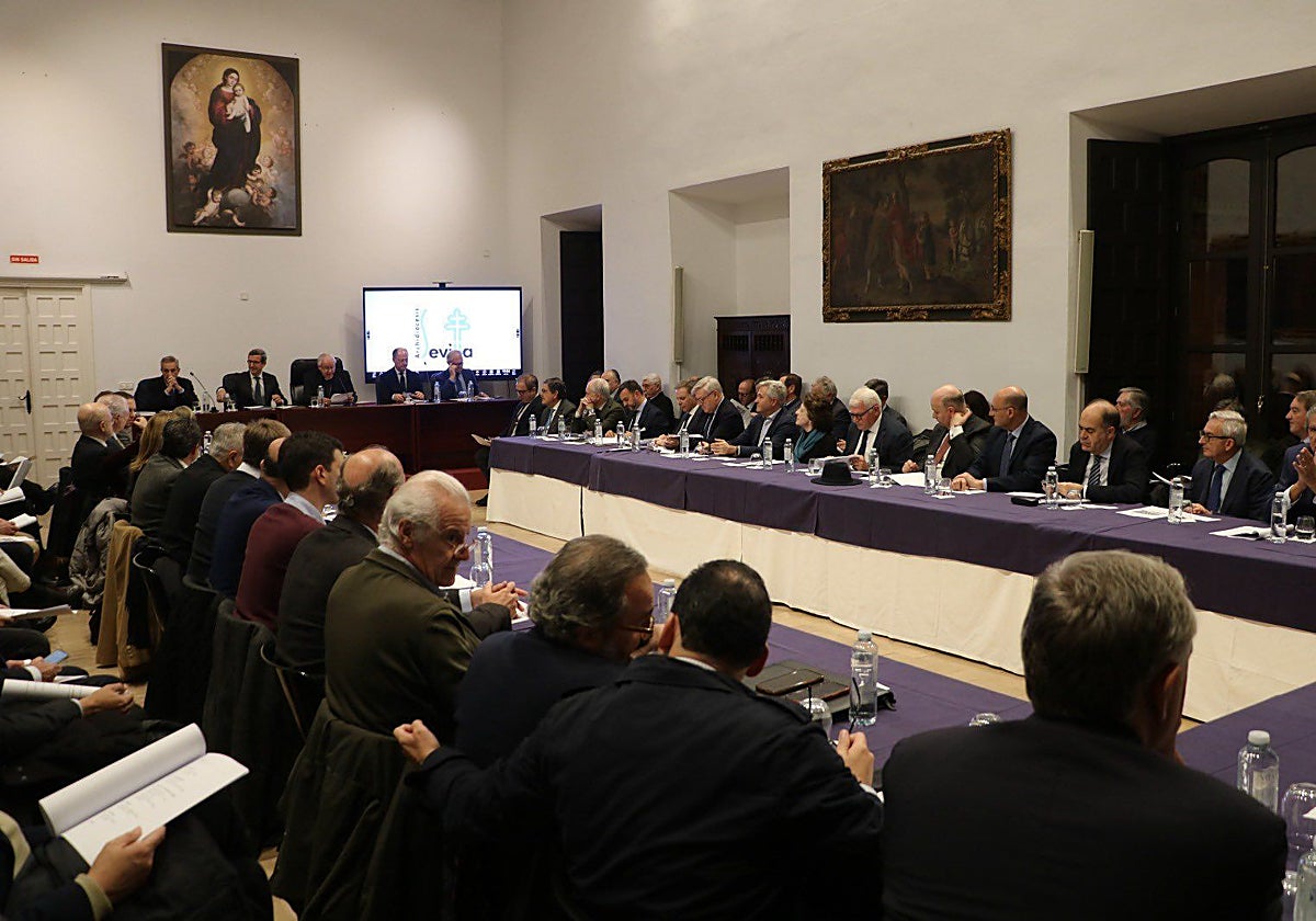 Un momento del Encuentro de Pensamiento Cristiano, celebrado el pasado miércoles