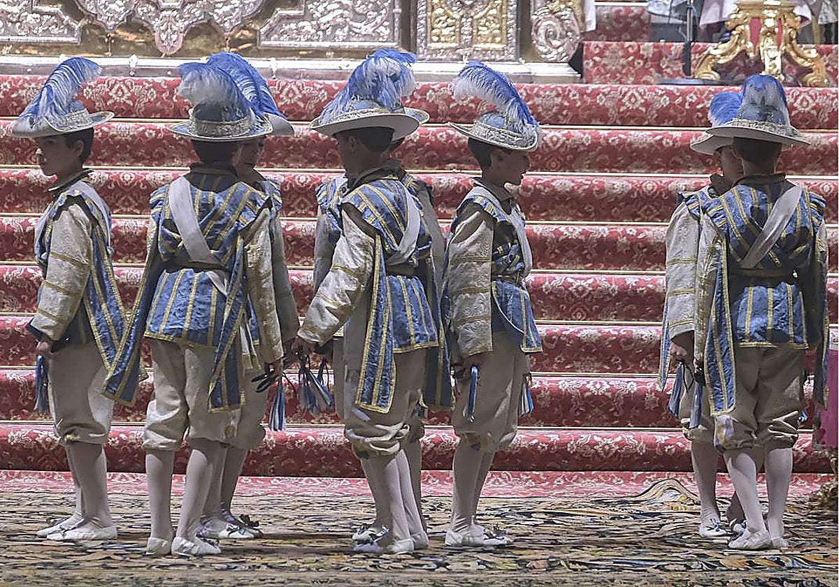 Los seises en el baile de la Inmaculada