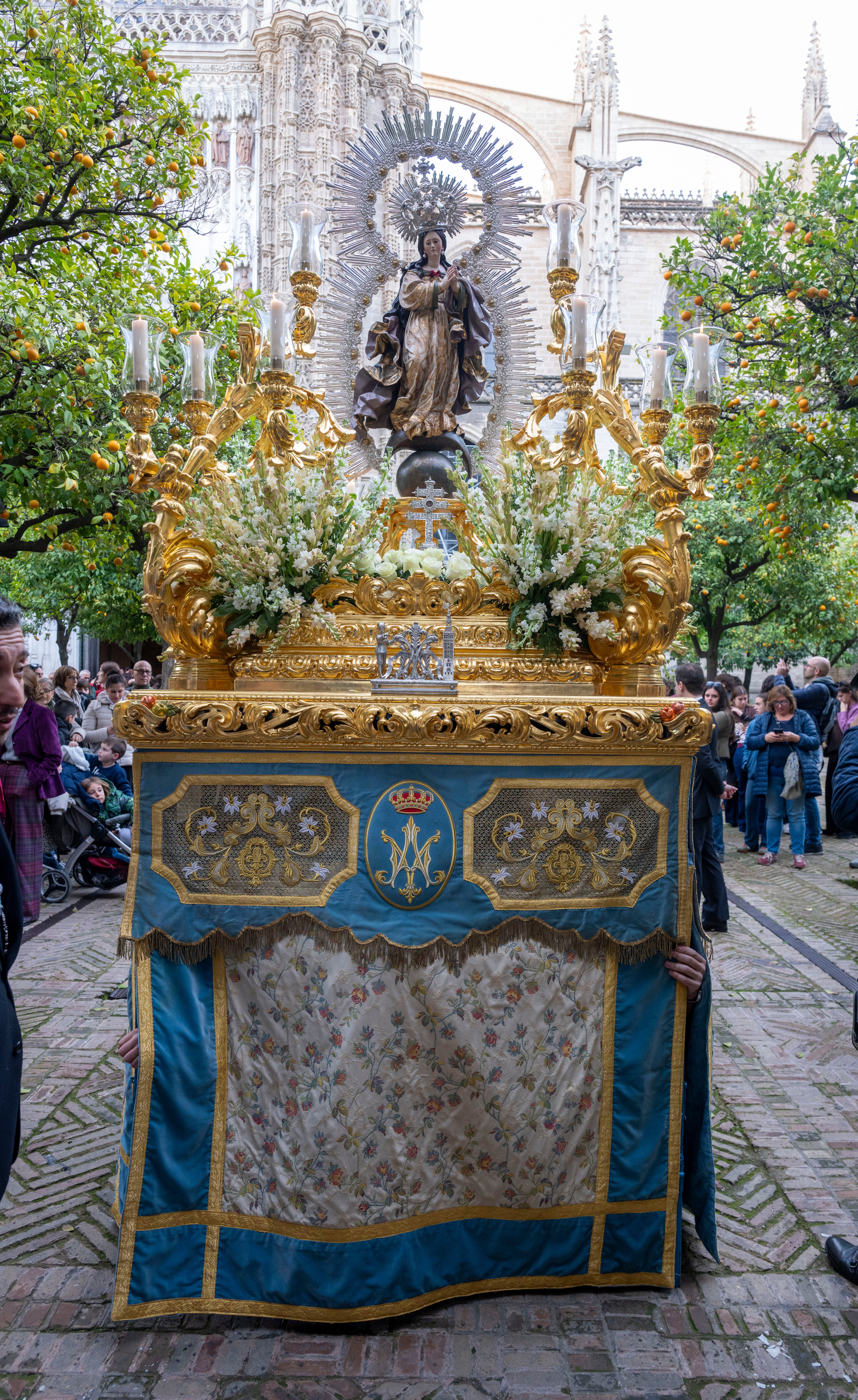 La procesión de la Pura y Limpia, en imágenes