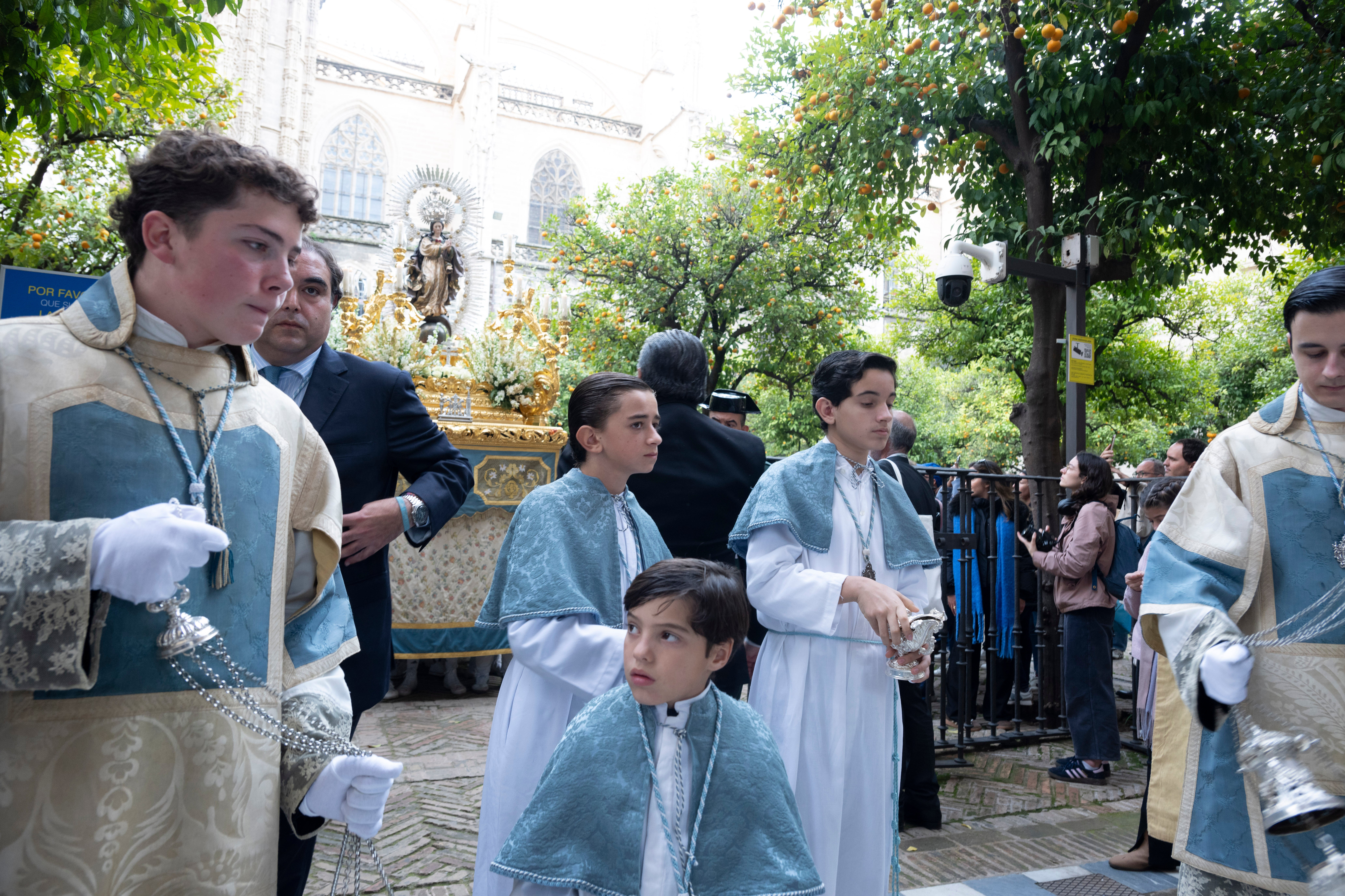 La procesión de la Pura y Limpia, en imágenes