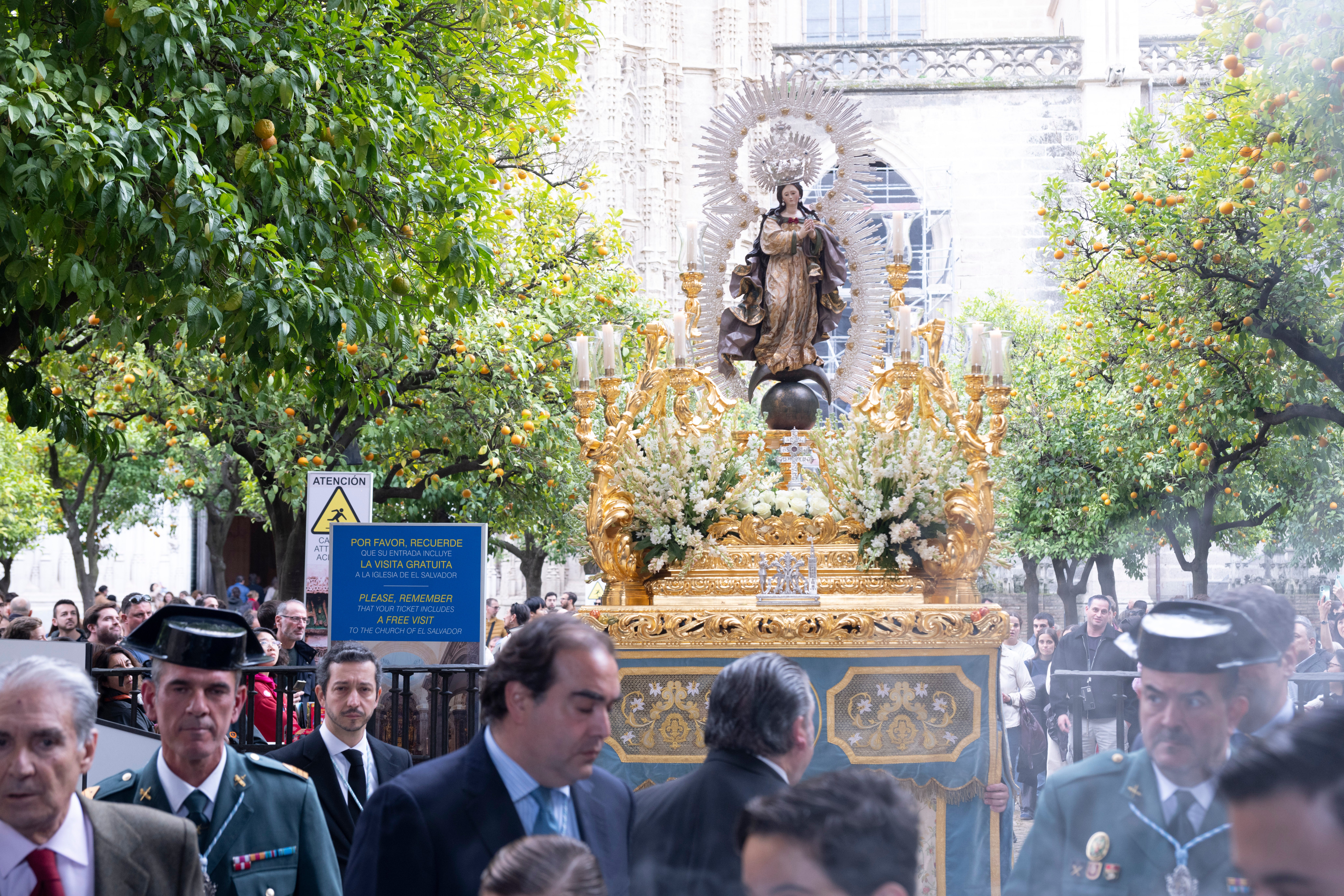 La procesión de la Pura y Limpia, en imágenes