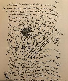 Secondary image 2 - Dedication of Federico García Lorca to José María Cossío after his famous elegy dedicated to Sánchez Mejías. At the bottom, writings by Rafael Alberti in which he recalls how the writer introduced him to the bullfighter and established a friendship with him that led him to visit Seville months before the celebration of Gongorino's centenary at the Ateneo.