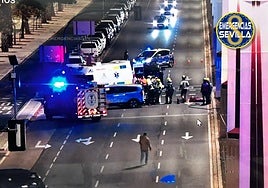 Conduce bebido y choca contra otros dos coches parados en un semáforo de la calle Torneo de Sevilla