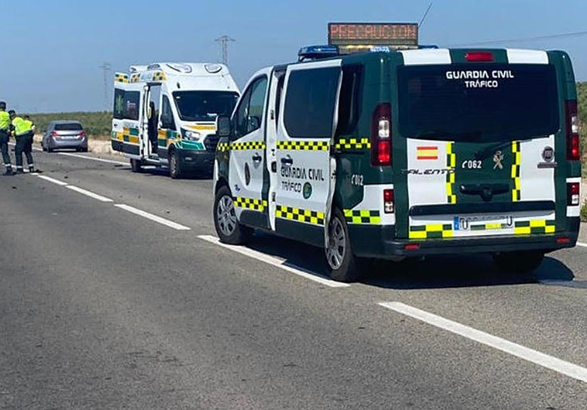 Imagen de archivo de un furgón de la Guardia Civil