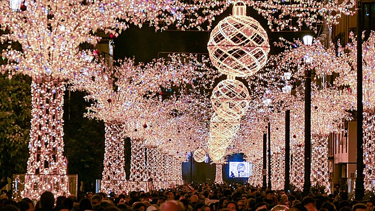 Divagando por la ciudad de las chorreras luminosas