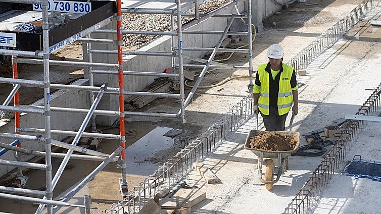 La construcción se queda sin obreros en Andalucía, la mitad de los profesionales se jubilará en diez años