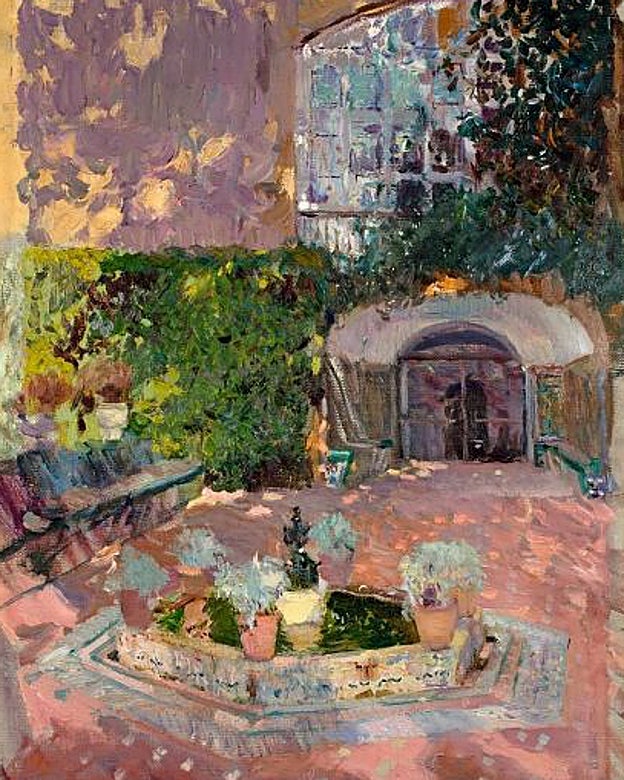 Front image - 'Fountain of the Alcazar of Seville'