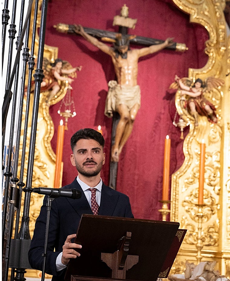 Alberto Alvarez na Exaltação da Natividade de Cristo de Burgos