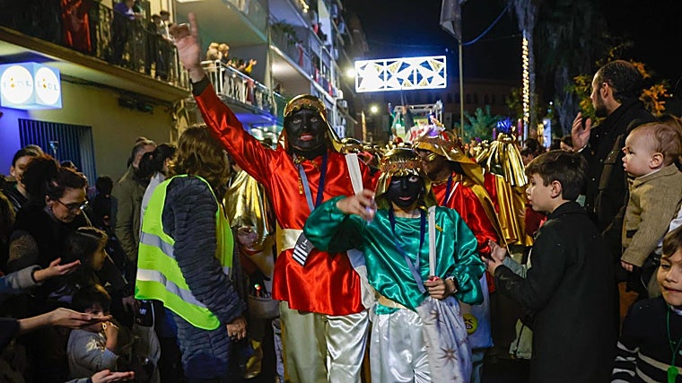 Beduinos de la larga comitiva de Los Remedios