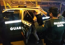 Momento de las detenciones