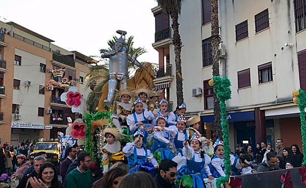Carroza de la cabalgata de Alcalá de Guadaíra