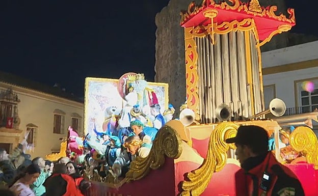 Carroza de la cabalgata de Reyes Magos de Écija