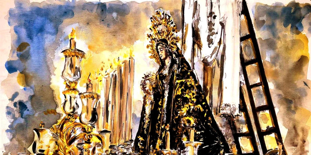 La Soledad de San Lorenzo organiza en el Mercantil una exposición pictórica benéfica a favor de su bolsa de caridad