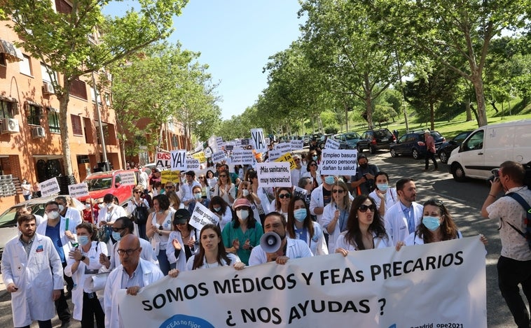 Los  sanitarios no podrán estar más de tres años como interinos