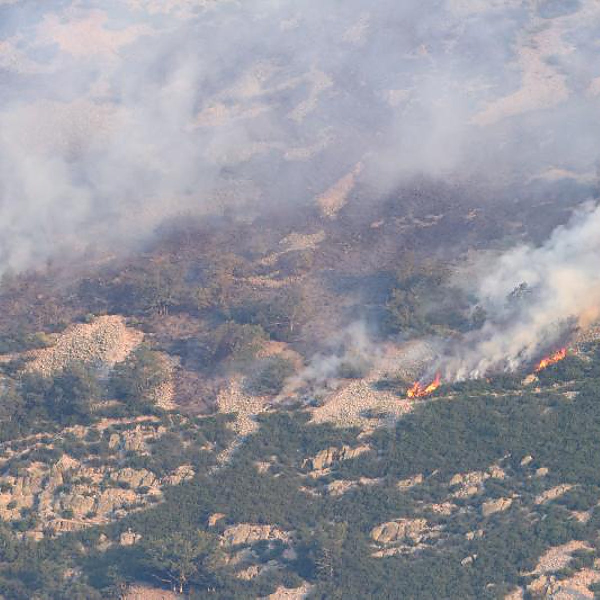 Desalojos masivos, carreteras cortadas y miles de hectáreas arrasadas por el fuego